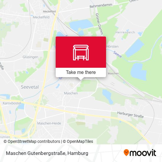 Maschen Gutenbergstraße map