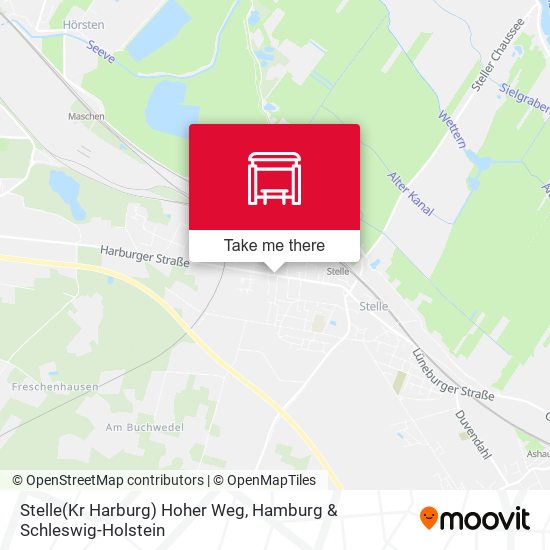 Stelle(Kr Harburg) Hoher Weg map