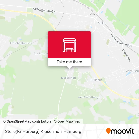 Карта Stelle(Kr Harburg) Kieselshöh
