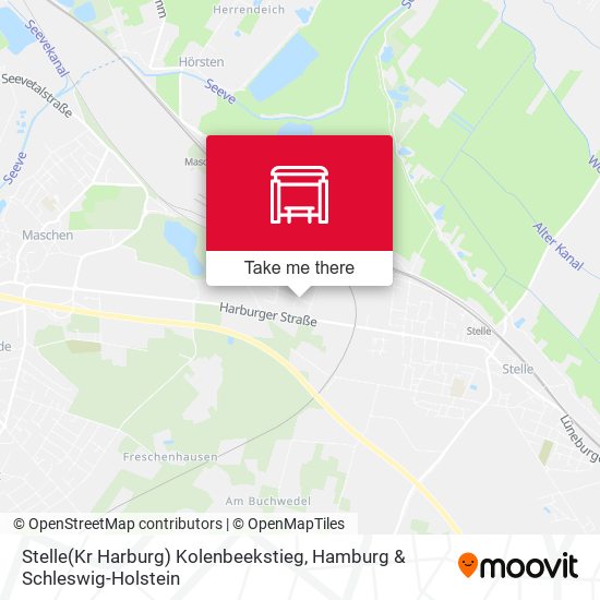 Stelle(Kr Harburg) Kolenbeekstieg map