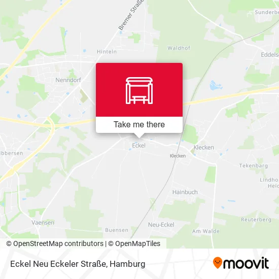 Карта Eckel Neu Eckeler Straße