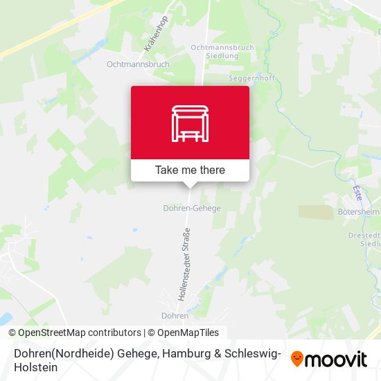 Dohren(Nordheide) Gehege map