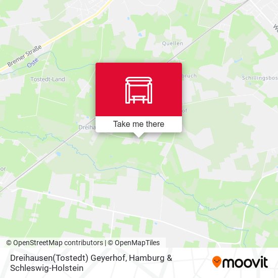 Dreihausen(Tostedt) Geyerhof map