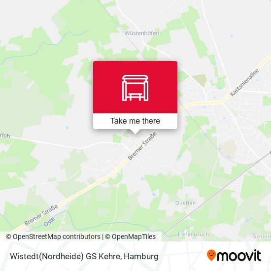 Карта Wistedt(Nordheide) GS Kehre