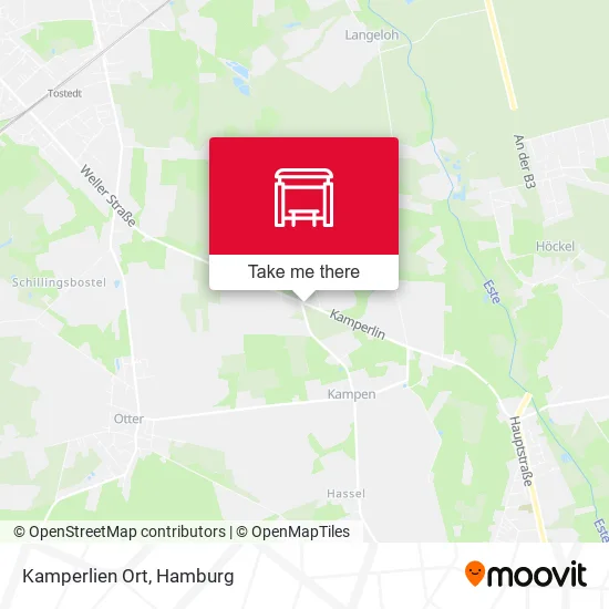 Карта Kamperlien Ort