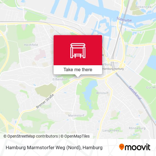 Карта Hamburg Marmstorfer Weg (Nord)