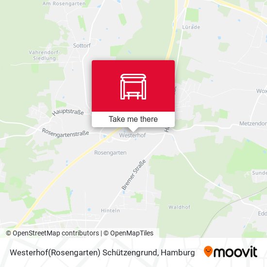 Westerhof(Rosengarten) Schützengrund map