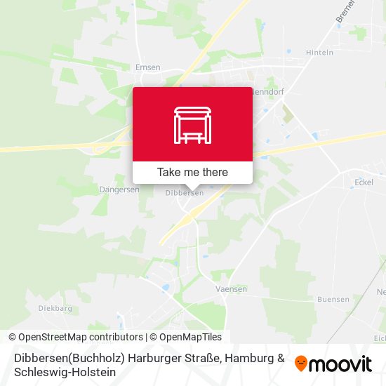 Dibbersen(Buchholz) Harburger Straße map