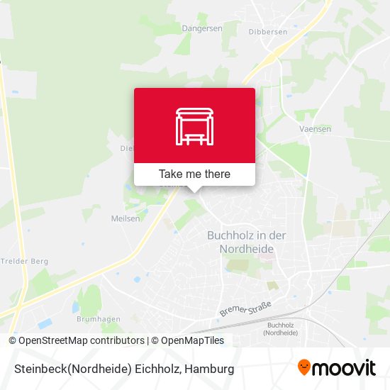 Steinbeck(Nordheide) Eichholz map