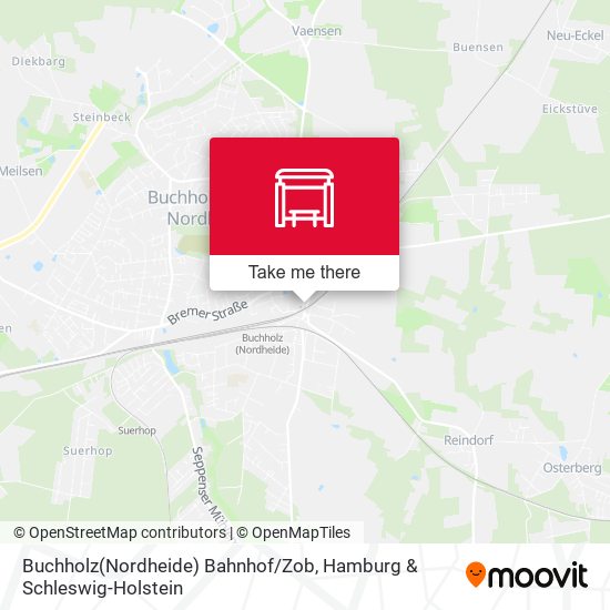 Buchholz(Nordheide) Bahnhof / Zob map