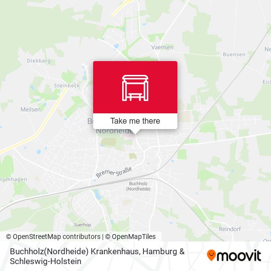 Buchholz(Nordheide) Krankenhaus map