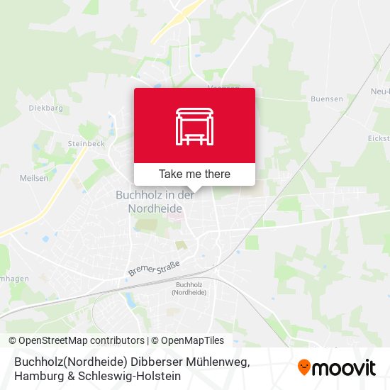 Buchholz(Nordheide) Dibberser Mühlenweg map