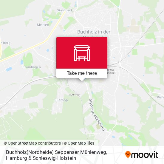 Buchholz(Nordheide) Seppenser Mühlenweg map