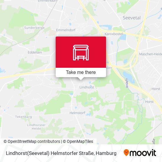 Lindhorst(Seevetal) Helmstorfer Straße map