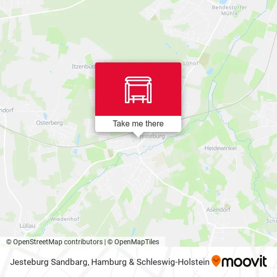Карта Jesteburg Sandbarg