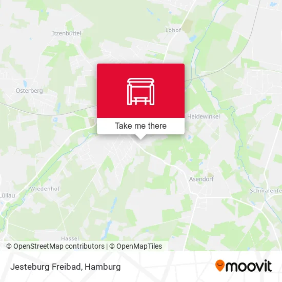Карта Jesteburg Freibad