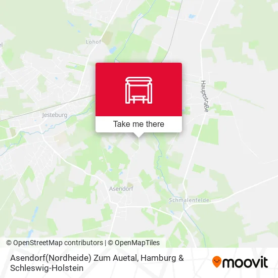 Карта Asendorf(Nordheide) Zum Auetal