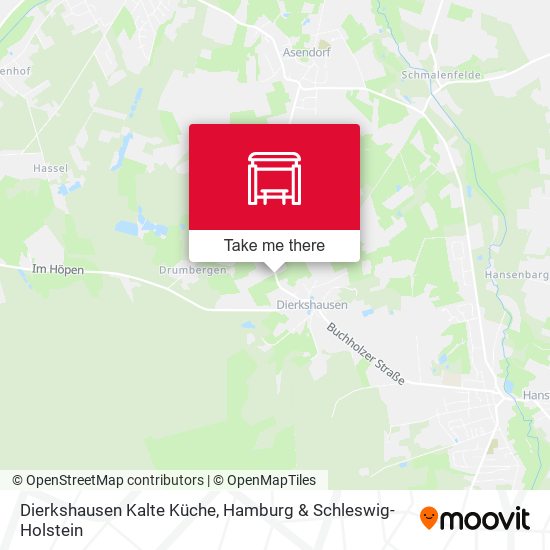 Dierkshausen Kalte Küche map