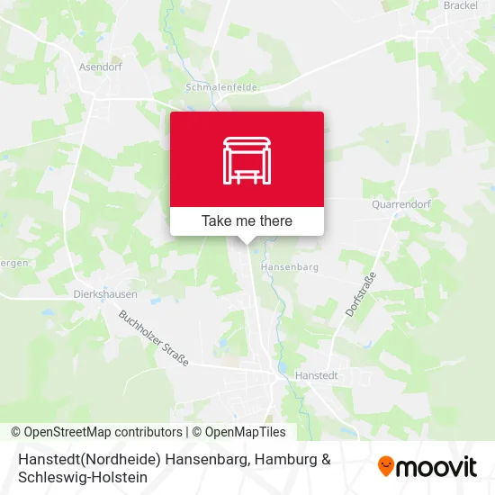 Карта Hanstedt(Nordheide) Hansenbarg
