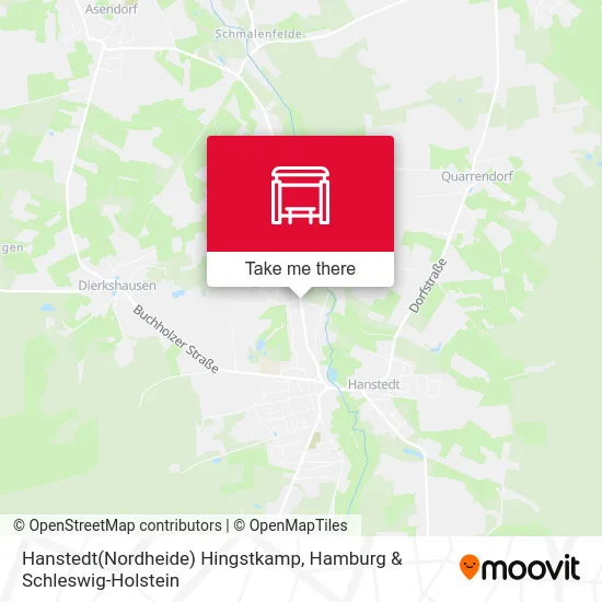 Карта Hanstedt(Nordheide) Hingstkamp