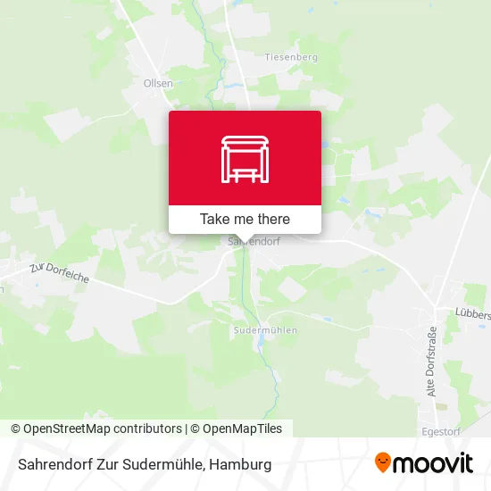 Карта Sahrendorf Zur Sudermühle