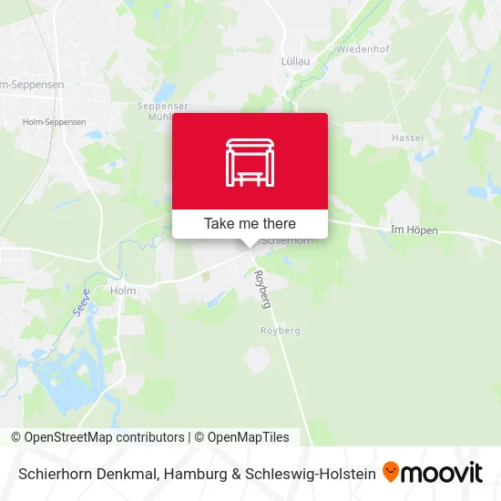 Карта Schierhorn Denkmal