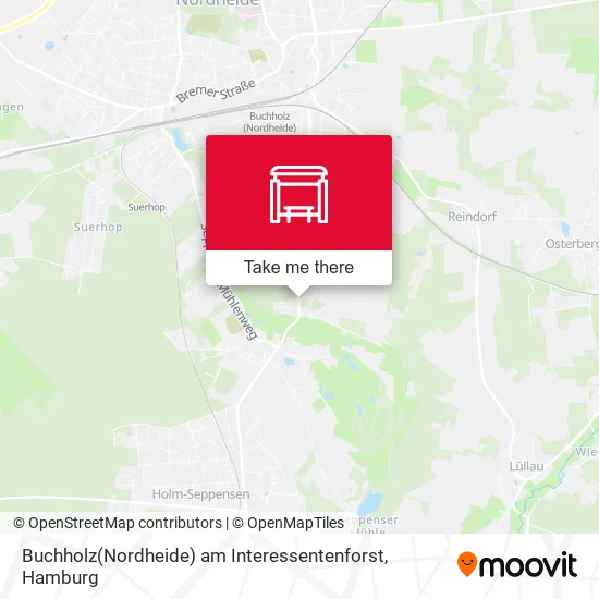 Карта Buchholz(Nordheide) am Interessentenforst