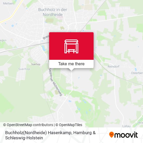 Buchholz(Nordheide) Hasenkamp map