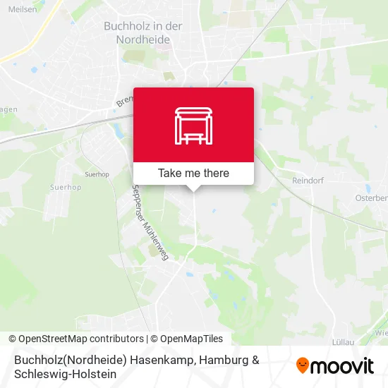 Карта Buchholz(Nordheide) Hasenkamp