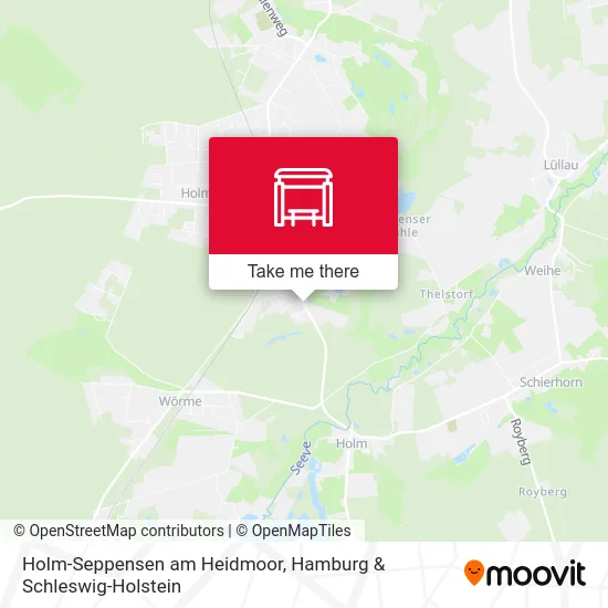 Карта Holm-Seppensen am Heidmoor