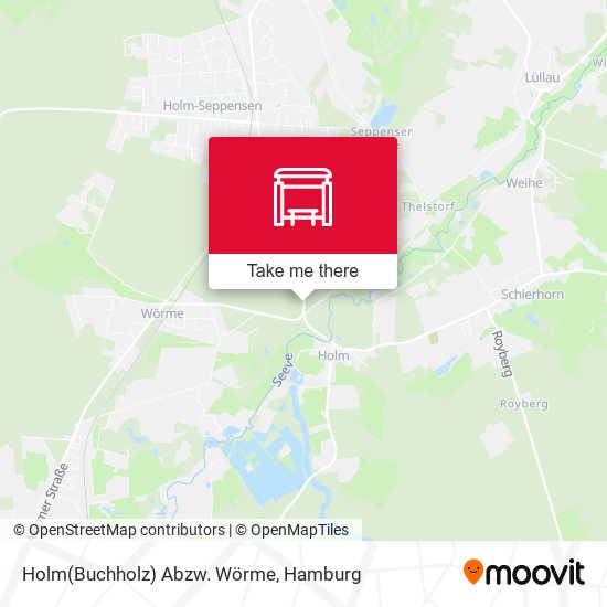 Holm(Buchholz) Abzw. Wörme map