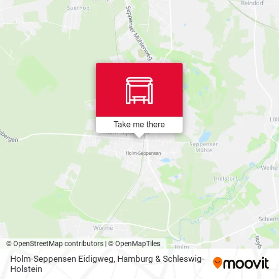 Карта Holm-Seppensen Eidigweg