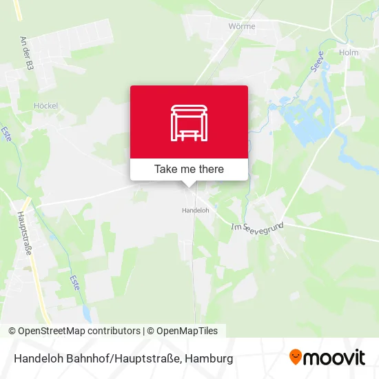 Handeloh Bahnhof/Hauptstraße map