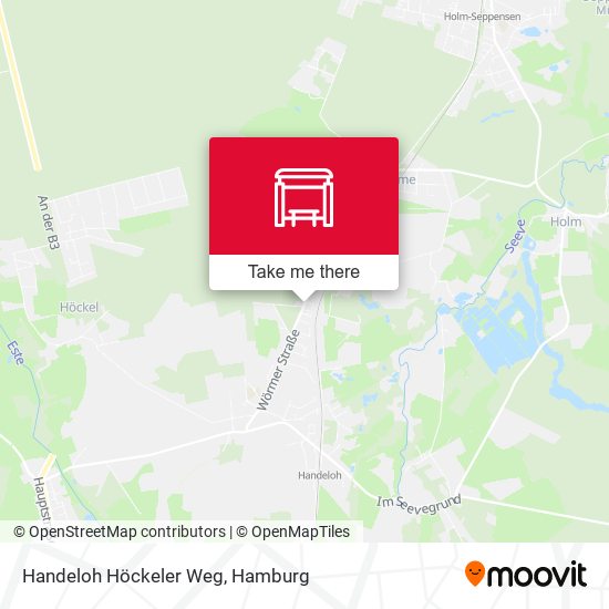 Handeloh Höckeler Weg map