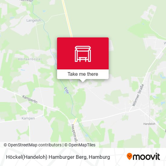 Höckel(Handeloh) Hamburger Berg map