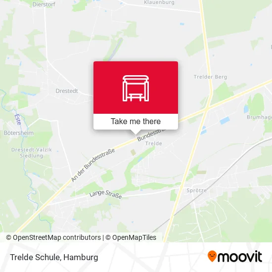 Карта Trelde Schule