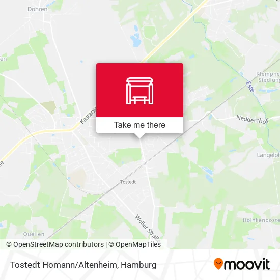 Карта Tostedt Homann/Altenheim
