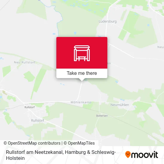 Rullstorf am Neetzekanal map