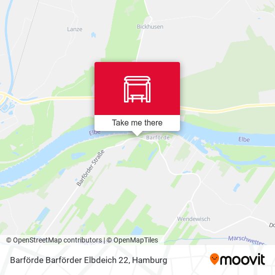 Barförde Barförder Elbdeich 22 map