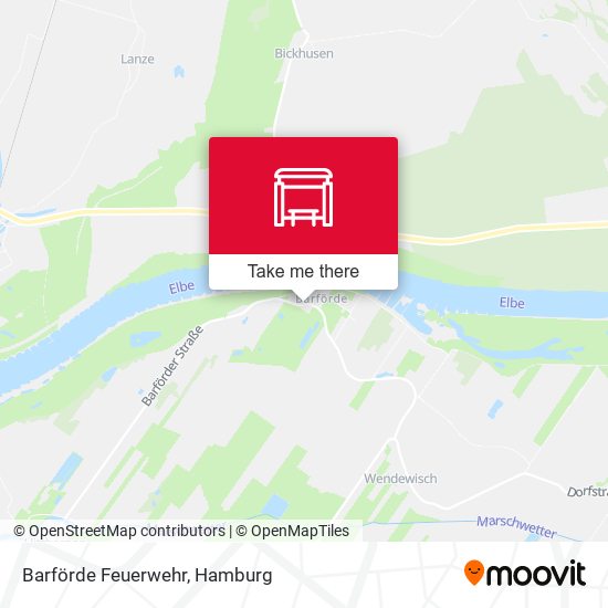 Barförde Feuerwehr map