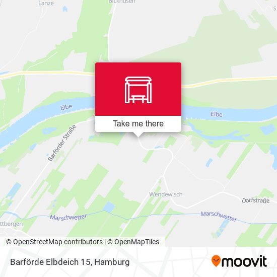 Barförde Elbdeich 15 map