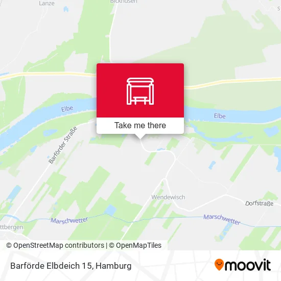 Карта Barförde Elbdeich 15
