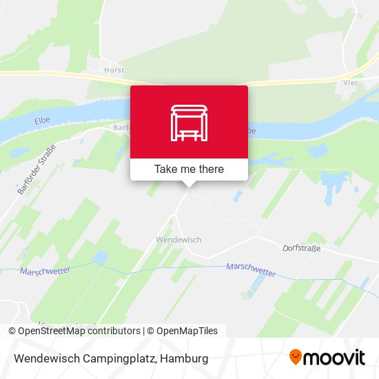 Wendewisch Campingplatz map