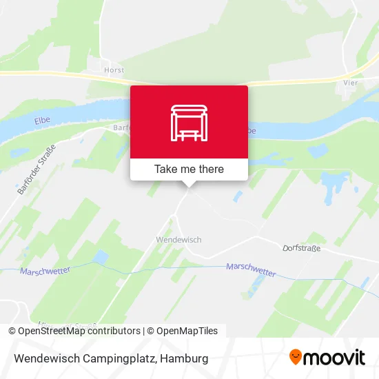 Карта Wendewisch Campingplatz
