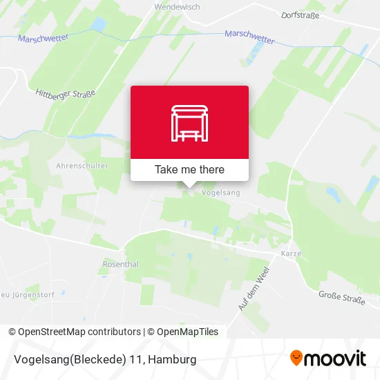 Карта Vogelsang(Bleckede) 11