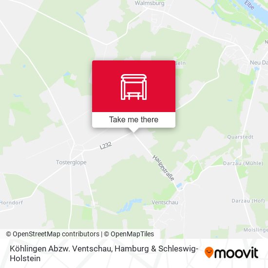 Köhlingen Abzw. Ventschau map
