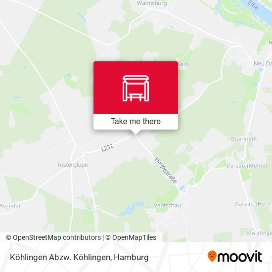 Köhlingen Abzw. Köhlingen map