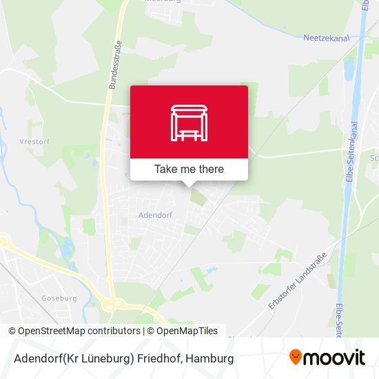 Adendorf(Kr Lüneburg) Friedhof map