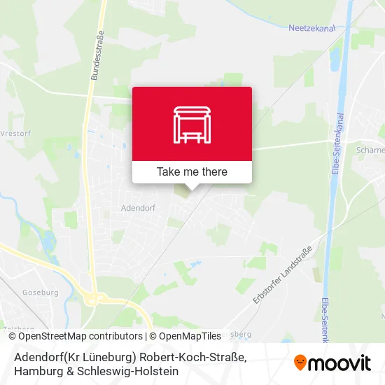 Карта Adendorf(Kr Lüneburg) Robert-Koch-Straße