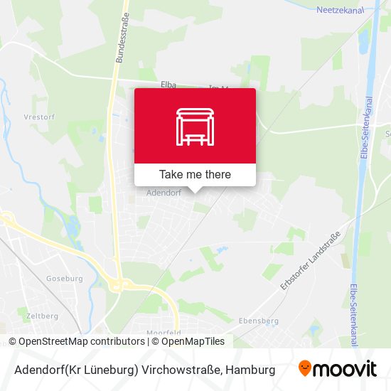 Adendorf(Kr Lüneburg) Virchowstraße map